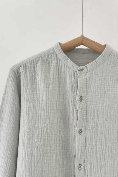 Gauze Shirt - Haze Green